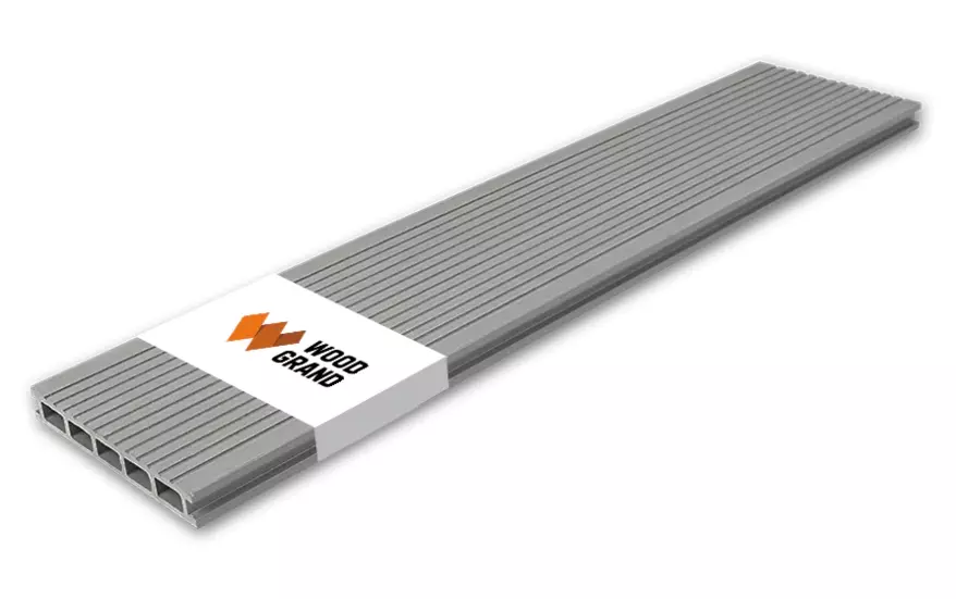 Террасная доска 150x22 мм «Grigio»