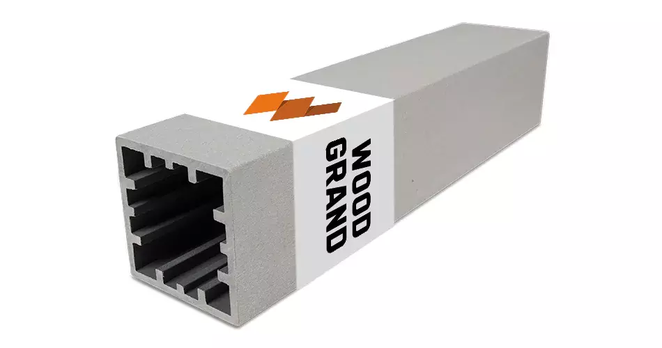 Столб 120x120 мм «Grigio»